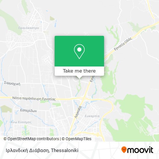 Ιρλανδική Διάβαση map