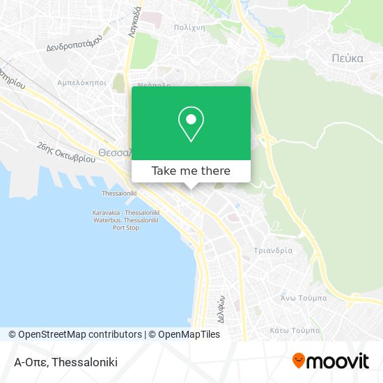 A-Οπε map
