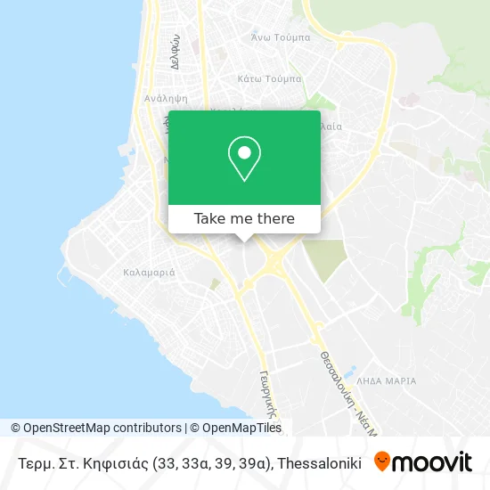 Τερμ. Στ. Κηφισιάς (33, 33α, 39, 39α) map