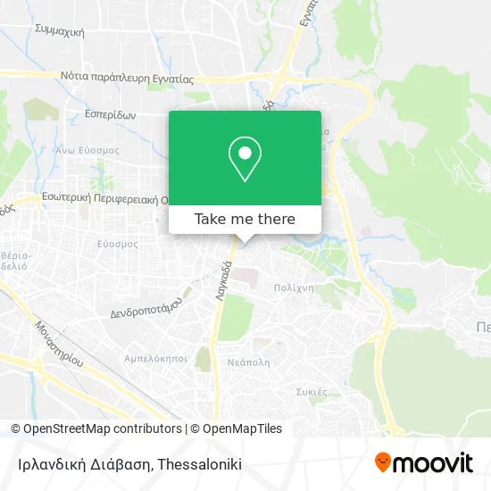 Ιρλανδική Διάβαση map