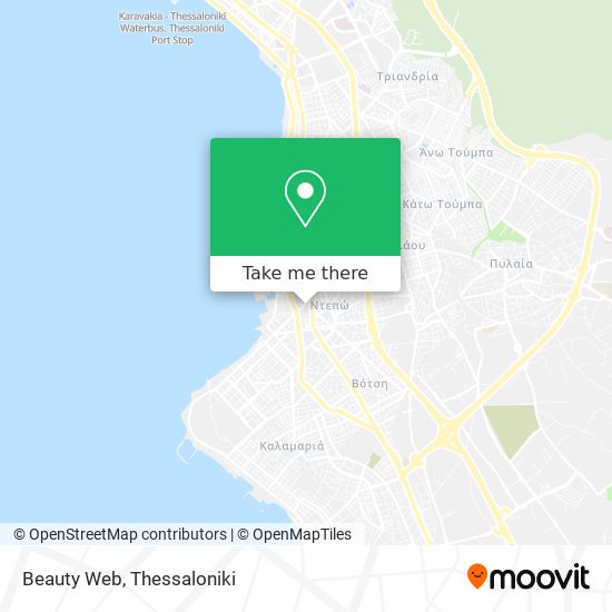 Beauty Web map