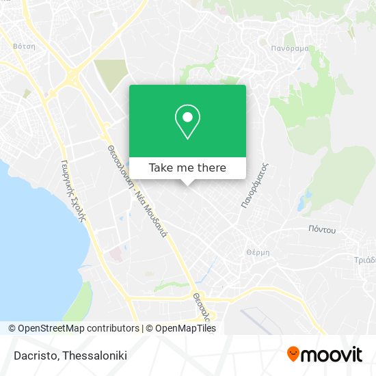 Dacristo map