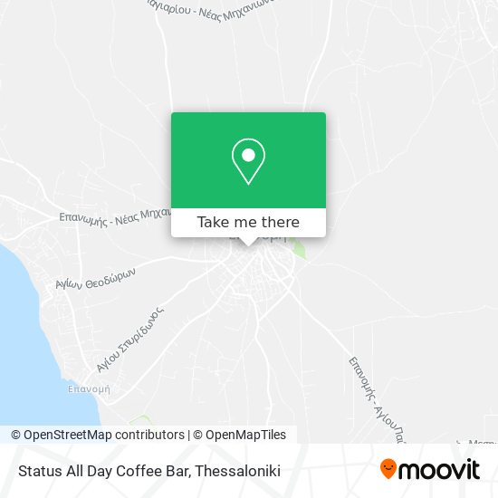 Status All Day Coffee Bar map