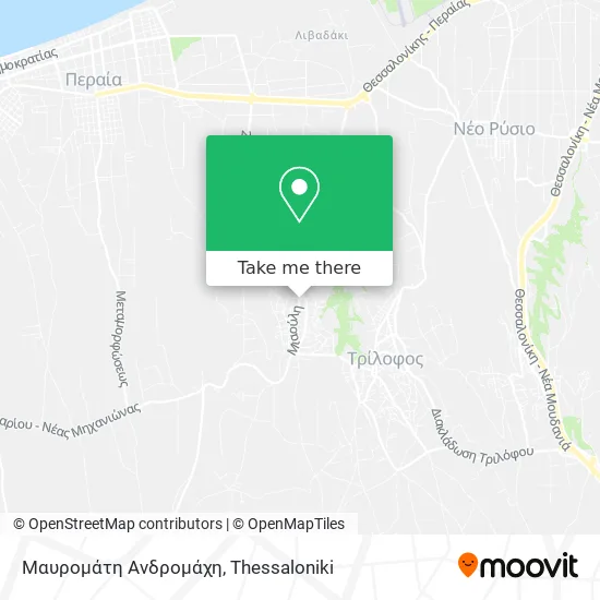 Μαυρομάτη Ανδρομάχη map