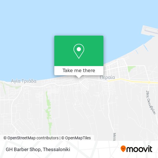 GH Barber Shop map