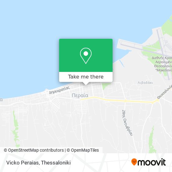 Vicko Peraias map