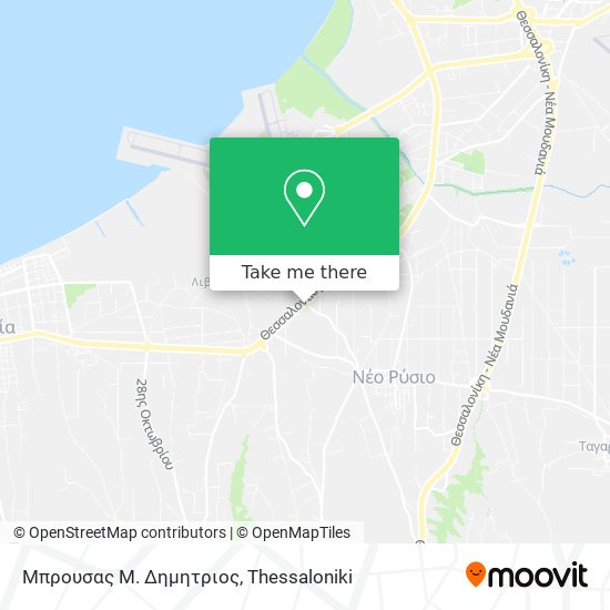 Μπρουσας Μ. Δημητριος map