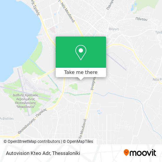 Autovision Kteo Adr map