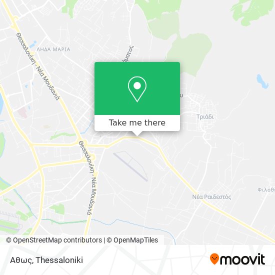 Αθως map