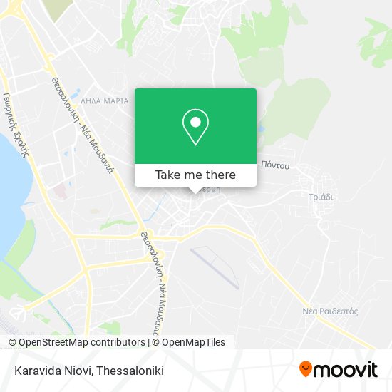 Karavida Niovi map