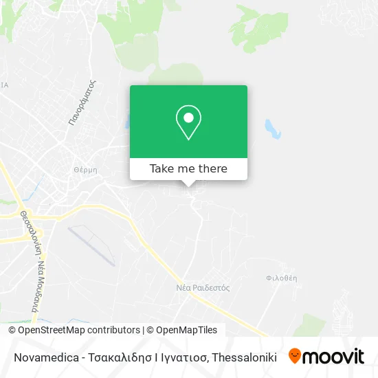 Novamedica - Τσακαλιδησ Ι Ιγνατιοσ map