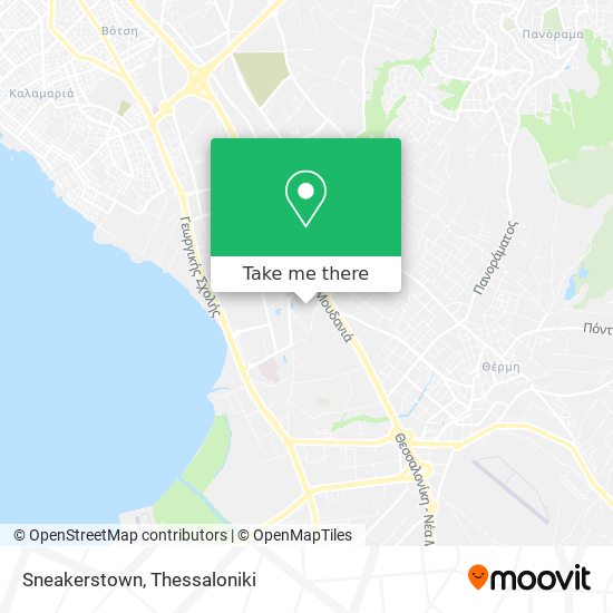 Sneakerstown map