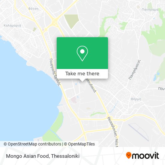 Mongo Asian Food map