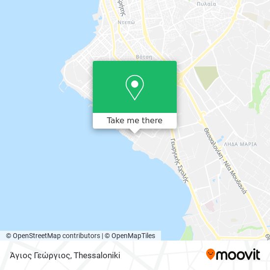 Άγιος Γεώργιος map