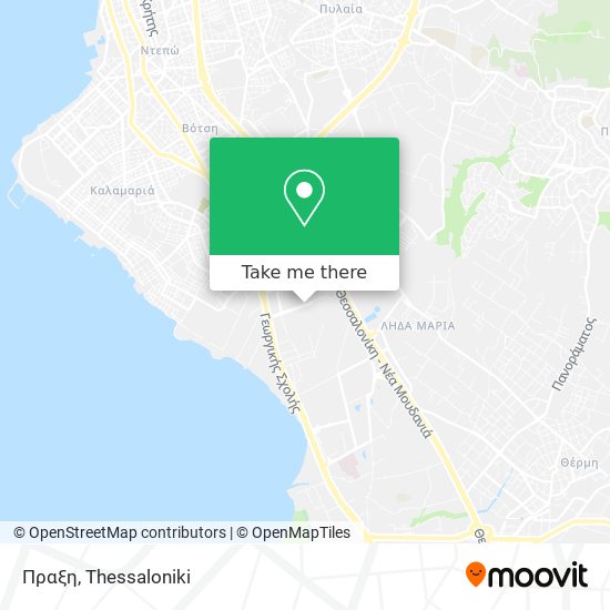 Πραξη map