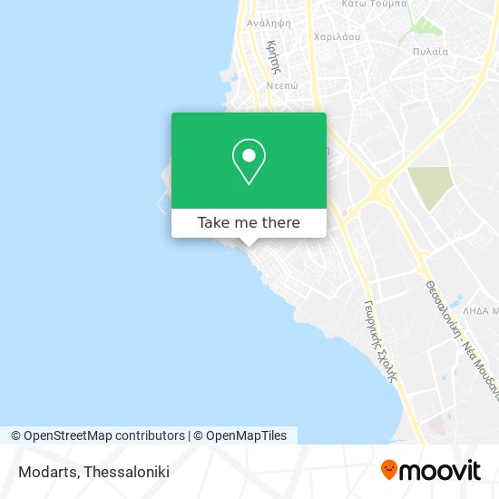 Modarts map
