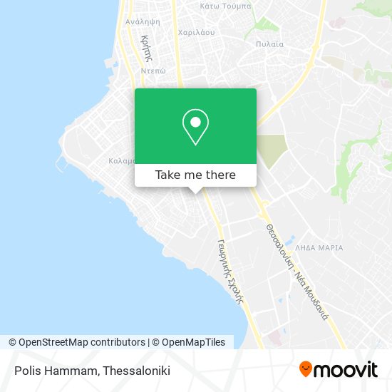 Polis Hammam map