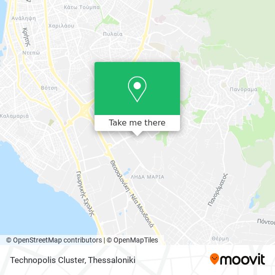 Technopolis Cluster map