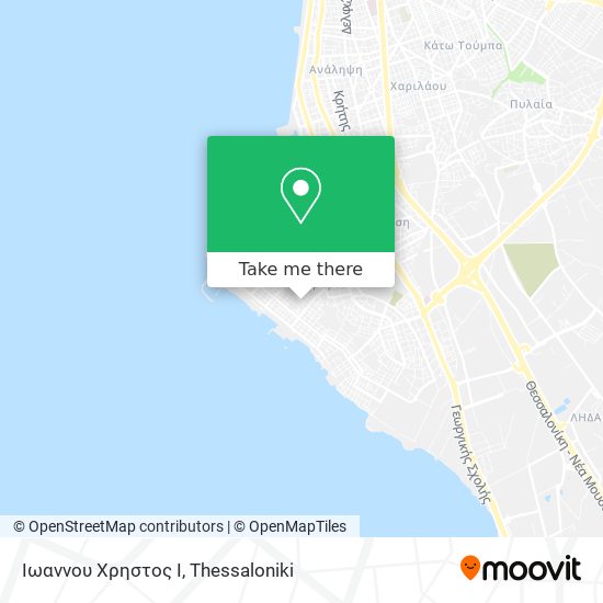 Ιωαννου Χρηστος Ι map