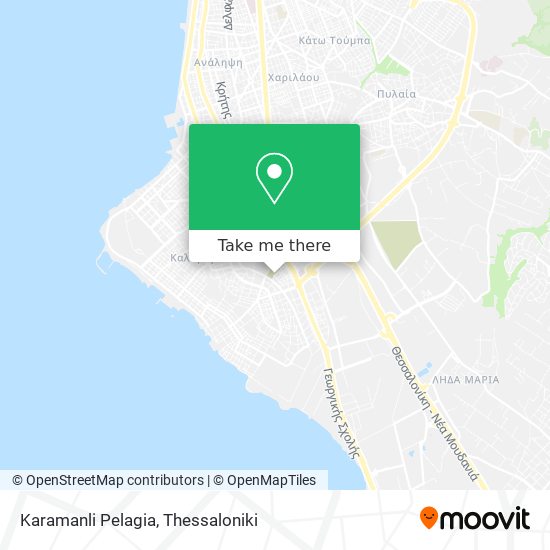 Karamanli Pelagia map