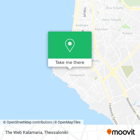 The Web Kalamaria map