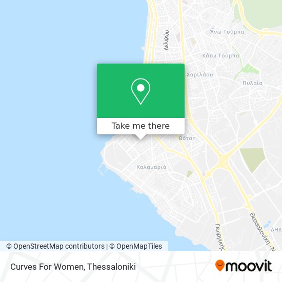 Curves For Women map