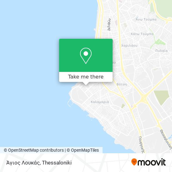 Άγιος Λουκάς map