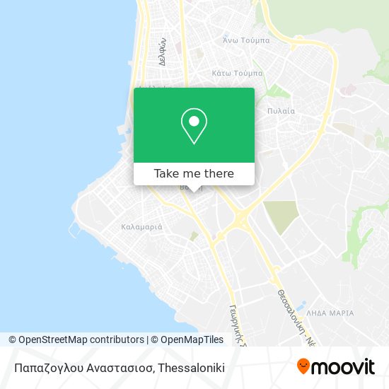 Παπαζογλου Αναστασιοσ map