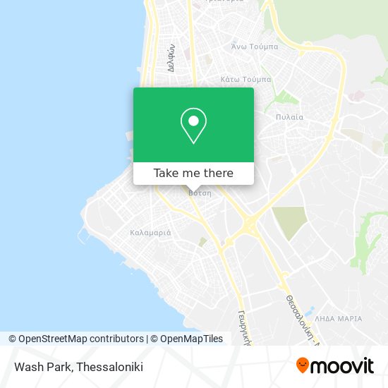 Wash Park map