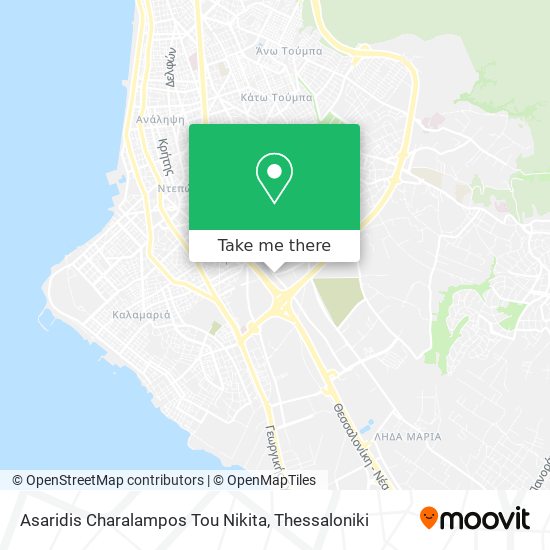 Asaridis Charalampos Tou Nikita map
