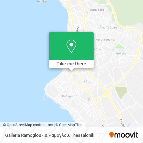 Galleria Ramoglou - Δ Ραμογλου map