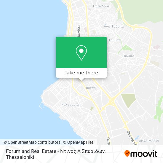 Forumland Real Estate - Ντινος Α Σπυριδων map