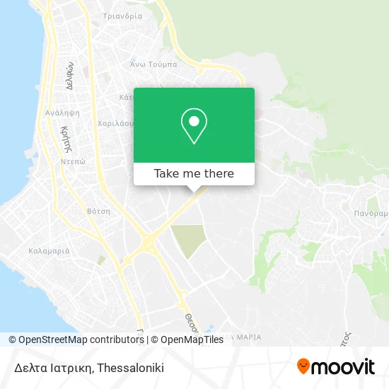 Δελτα Ιατρικη map