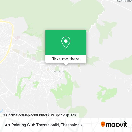Art Painting Club Thessaloniki map