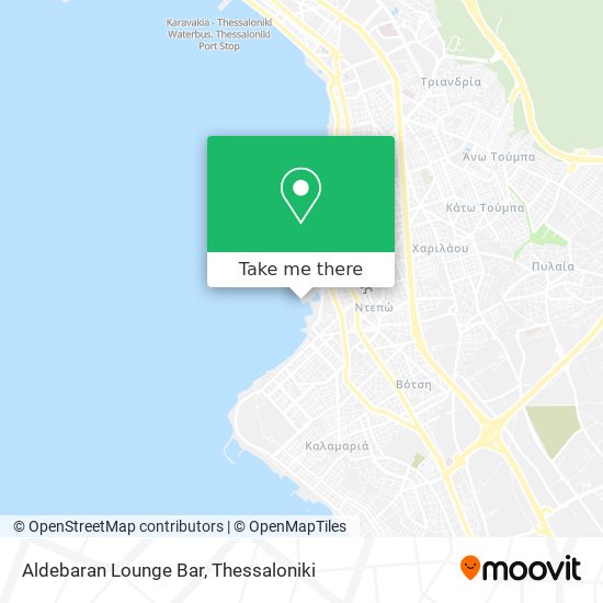 Aldebaran Lounge Bar map