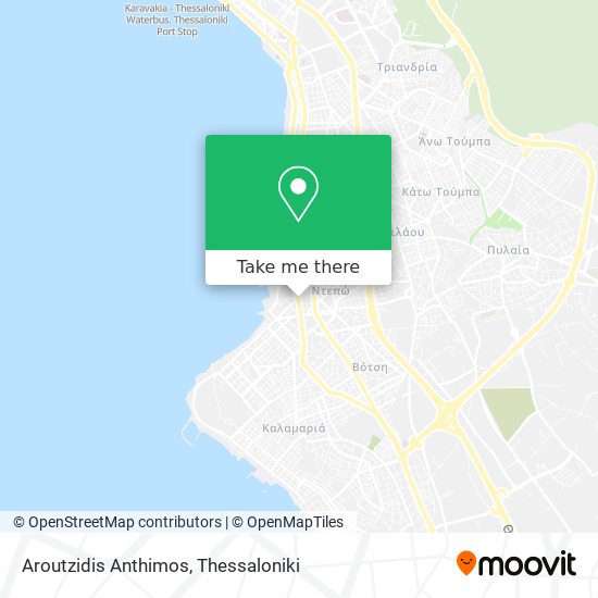 Aroutzidis Anthimos map
