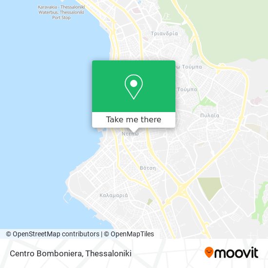 Centro Bomboniera map