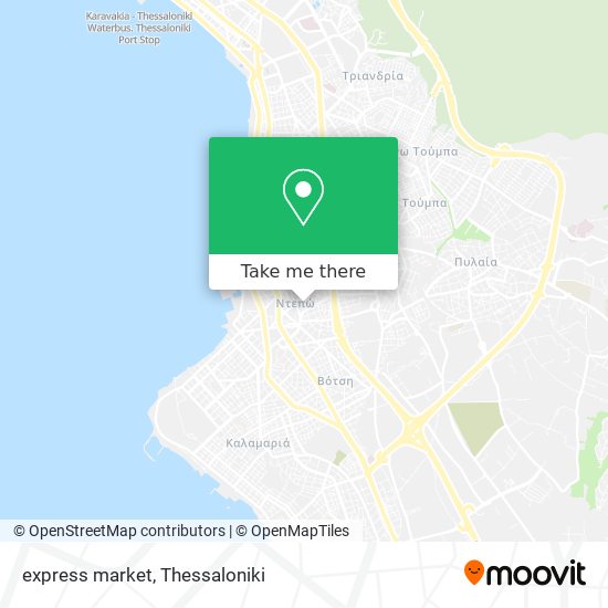 express market map