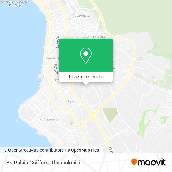 Bs Palais Coiffure map