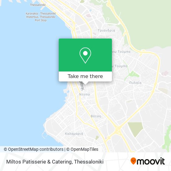 Miltos Patisserie & Catering map