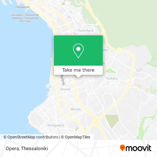 Opera map