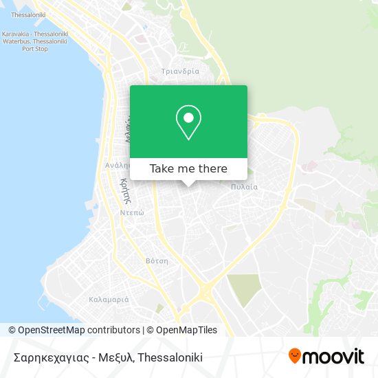 Σαρηκεχαγιας - Μεξυλ map
