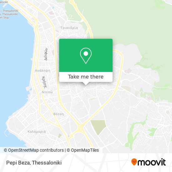 Pepi Beza map