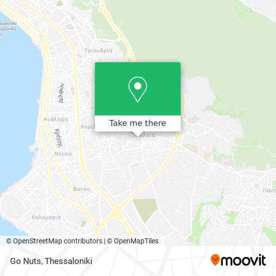 Go Nuts map