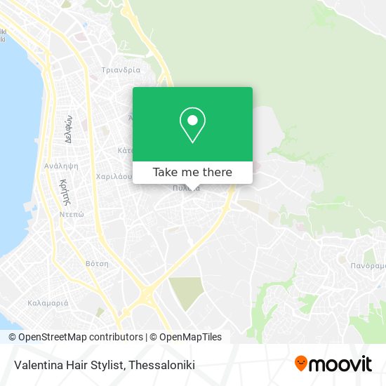Valentina Hair Stylist map