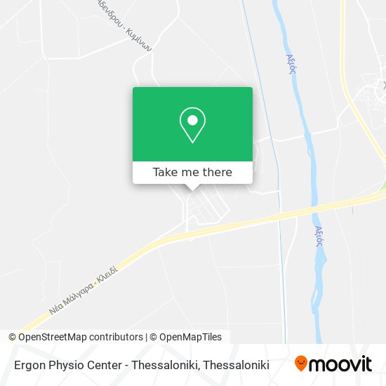 Ergon Physio Center - Thessaloniki map