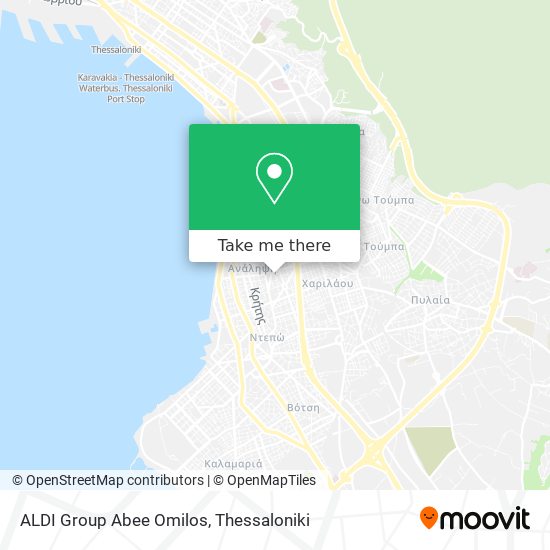 ALDI Group Abee Omilos map