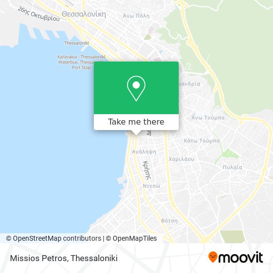 Missios Petros map