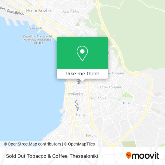 Sold Out Tobacco & Coffee map