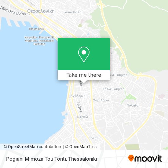 Pogiani Mimoza Tou Tonti map